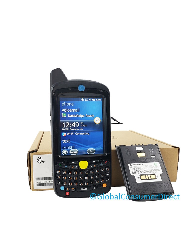 Motorola MC67 MC67ND-PD0BAA00500 QWERTY 1D/2D PDA VERIZON WM6.5 Barcode Scanner