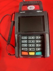 Ingenico Lane 5000 Payment Processing Terminal with Pen and Power Cable