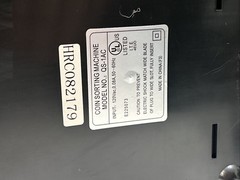 Royal Sovereign Quick Sort Electric Coin Sorter Machine Black QS-1AC Tested