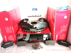Brembo front and post brake disc kit for Renault Scenic III 1.6 DCI