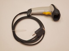Symbol LS2208-SR20261R Barcode Scanner with CBA-R01-S07PAR Serial Cable