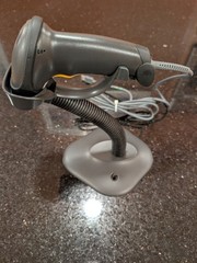 Symbol LS2208-SR20007R Barcode Scanner W/ Stand and USB Cable – USED