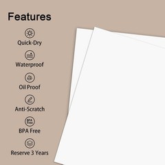 100 Sheets A4 Thermal Paper, 8.27×11.69&prime; Thermal Paper(210 x 297 mm) for Port…
