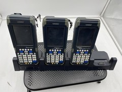Lot of 3x Intermec CN3 Laser Barcode Scanner WiFi with AD 11 Charger
