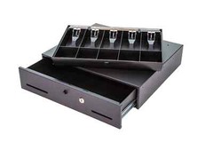 ControlTek Metal Cash Drawer, 10 Compartments, Black, Secure – $87.99