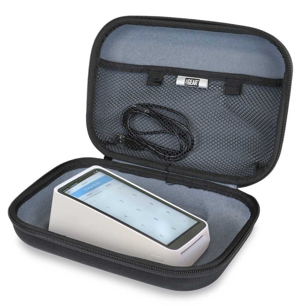 Usa Gear Hard Travel Case Fits Square Card Reader Square Handheld Receipt