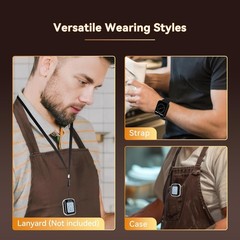 Restaurant Wireless Pager Calling System Waiter Watch & 10 Call Buttons Cafe Bar