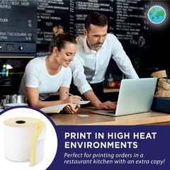Kitchen Printer Paper for Clover Kitchen Receipt Printer Star SP700 Ink Printer)