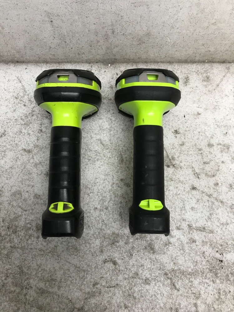 LOT OF 2/ Zebra LI3678-ER Bluetooth Ultra-Rugged Barcode Scanner FIPS No Battery