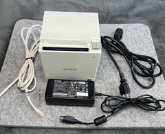 Epson TM-M30 M335A USB Ethernet Thermal Receipt Printer w/ Power Cord White 19km