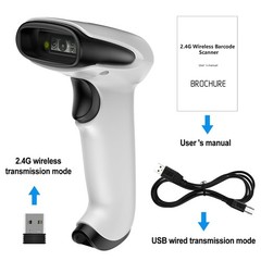 Symcode Bluetooth 2D Scanner 3-in-1 Wireless & USB Wired & Bluetooth Reader