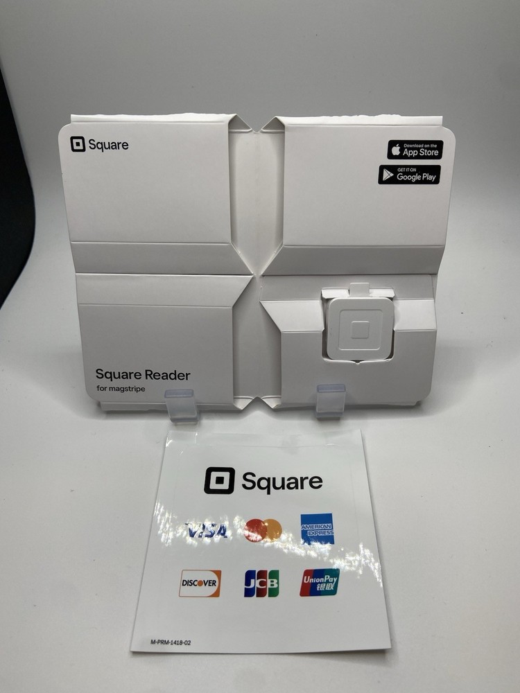 Square Reader for Magstripe Credit Card Reader Compatible with iPhone Android
