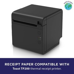 Thermal Paper for Toast POS (Toast TP200 Thermal Printer) by Paper Planet | C…
