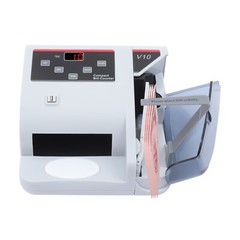 Portable Money Bill Counter Counting Machine with UV/MG/WM Counterfeit Detection