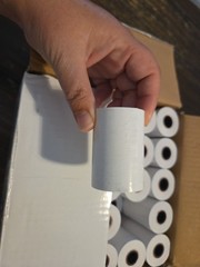 50 New Rolls 2.25&Prime; x 60&prime; BPA Free 2.1 Mil Thermal Paper Rolls Open Box