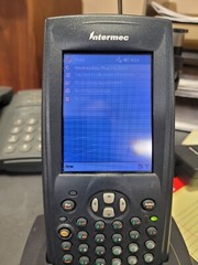 Intermec 700c Handheld Computer/scanner and single dock base