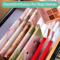 2 PCS Money Organizer for Cash, Acrylic Holder Cash Tray, 7 Transparent
