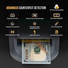 Kolibri KCD 1000 Fake Currency Detector UV Magnetic Infrared