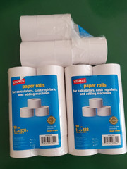 Staples Cash Register/POS Rolls, 1 Ply, 1 1/2&Prime; x 128&prime;, 10/Pack x 2 pack ➕ 8 pcs