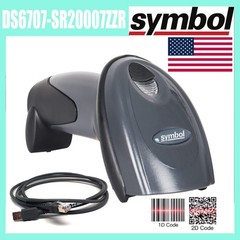 Symbol Motorola DS6707-SR20007ZZR 1/2D Handheld Barcode Scanner with USB Cable