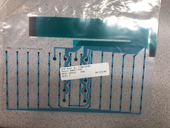 Casio Cash Register TE-2000 contact Key Sheet, membrane Pn# C10072605, ships fst