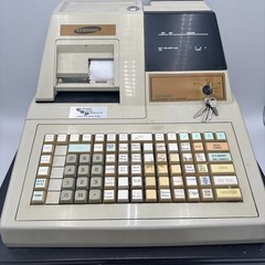 Samsung ER-4940 Cash Register w/ Manual KEYS RIBBONS ROLLER EXTRA KEYS