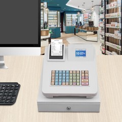 Electronic Cash Register Pos System Supermarket Bar Retail Shop with Cash Drawer
