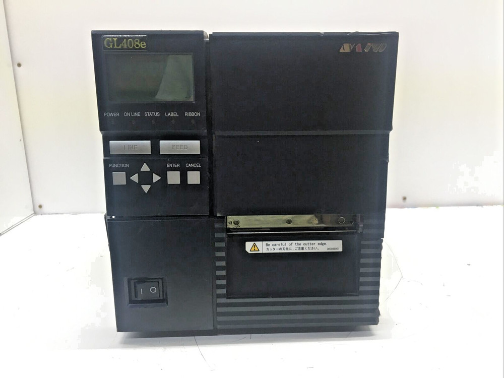 SATO GL408e BARCODE PRINTER Powers On