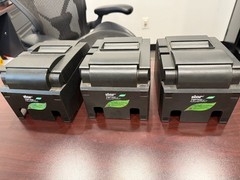 Lot of Three, Star TSP100II futurePRNT Direct Thermal POS Receipt Printer USB