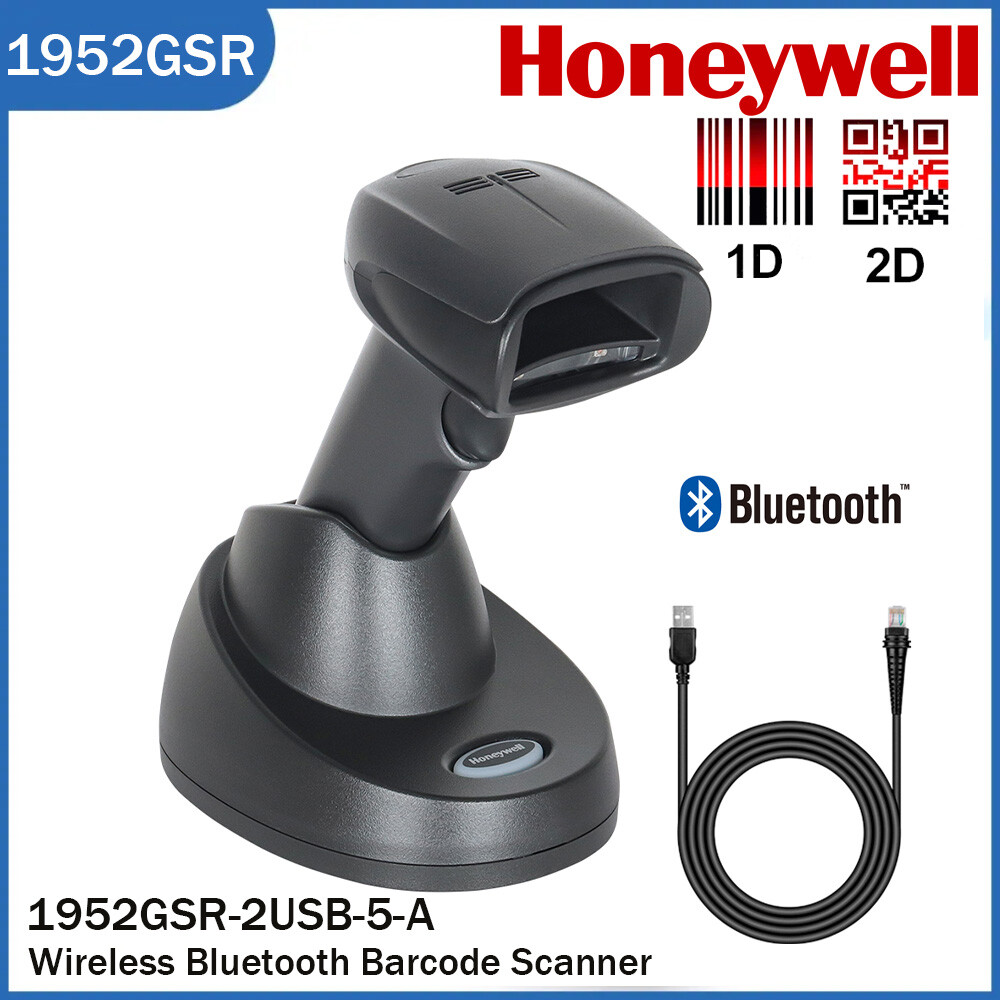 Honeywell Xenon 1952GSR Wireless Handheld USB 1D 2D Barcode Scanner Code Reader