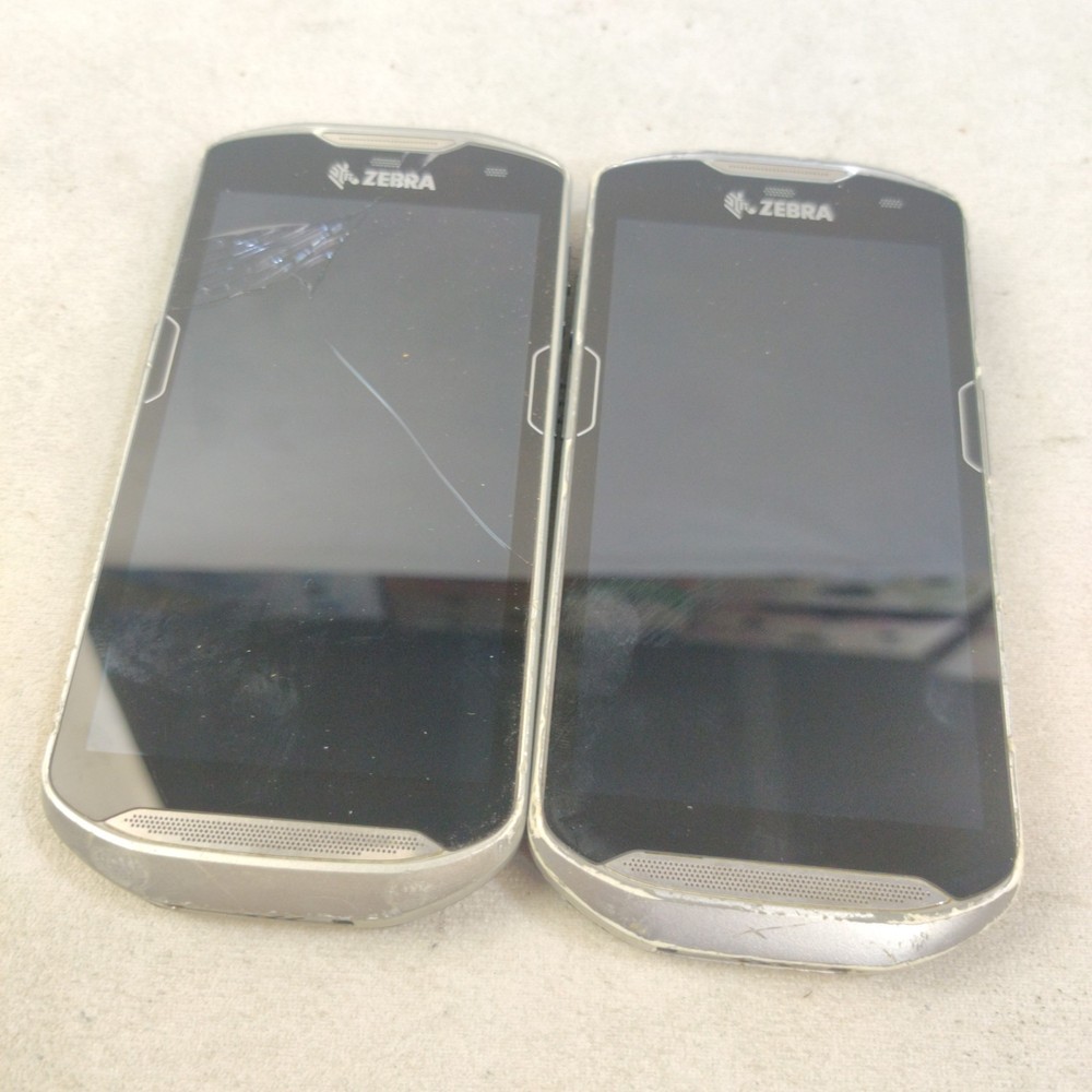 2x – Zebra TC510K-2PAZU4P-US Computer Barcode Scanner FOR PARTS *PLEASE READ*