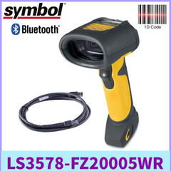 Symbol LS3578-FZ Wireless Bluetooth 1D USB Barcode Scanner Reader with USB Cable