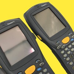 FOR PARTS Lot of 13 Symbol PDT8146-J4BA30WW Pocket PC Barcode Scanner #2704