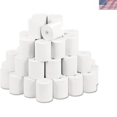 Biodegradable 3 1/8 x 230 ft Thermal Receipt Paper – 5 Rolls for Cash Registers