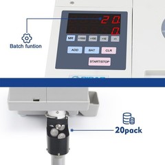 Ribao CS-10S High Speed Portable Coin Counter and Sorter, 1800 Coins per Minu…