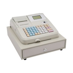 Electronic Cash Register with Flat Keyboard & Thermal Printer Commercial 48 Keys