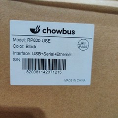 NEW Chowbus Mini Receipt Printer Black RP820-USE USB-SERIAL-ETHERNET Business