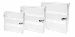 SAFE MAXI Acrylic Cube Display Case 150×150 H 250mm for Jewelry