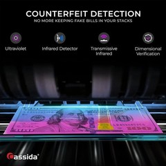 5520 UV Bill Counter with Counterfeit Detection