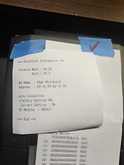 Star Micronics TSP650ii Thermal Bluetooth Receipt Printer.