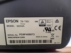 Epson TM-T88V M244A POS Receipt Printer Serial USB w/ Power Cable