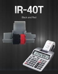 IR-40T Ink Roller, Black and Red Compatible with Canon P23-DH V Calculator, C…