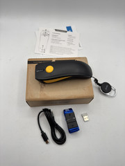 NETUM CS7501 QR Code Scanner Upgraded Bluetooth Barcode Scanner, Mini Portable