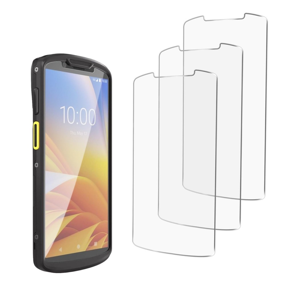 3pcs Tempered Glass Screen Protector for Zebra Symbol TC53 TC58 Handheld Barc…