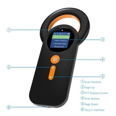 Bluetooth Pet Micro-Chip Reader,(2.4GHz +Bluetooth+USB) Animal Universal9978