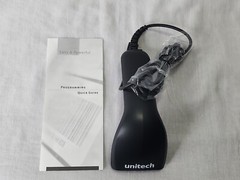 Unitech Barcode Scanner AS10-U CCD Usb Wired Laser Reader Handheld Linear