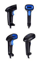 USB Wired Barcode Scanner 1D 2D QR Code Reader for PC Wins 7/8/10 XP Portable US