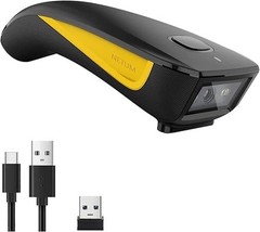 NETUM QR Code Scanner, Mini Barcode Scanner Bluetooth 2D