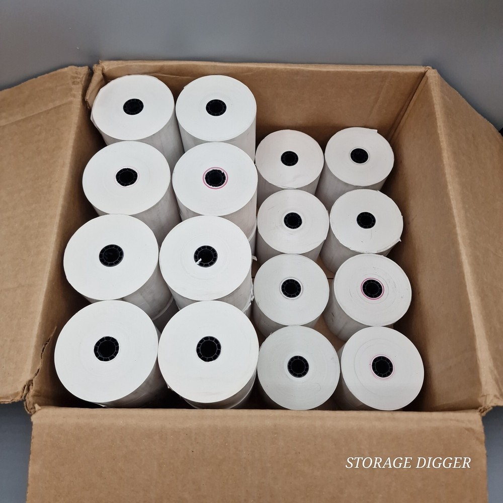 3 1/8&Prime; x 230&prime; Thermal Pos Receipt Printer Roll Paper Bpa Free 24 Rolls GMP