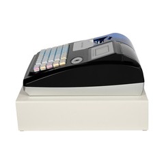 Electronic POS System Cash Register LED Display For Retail W/ Drawer 48 Keys US